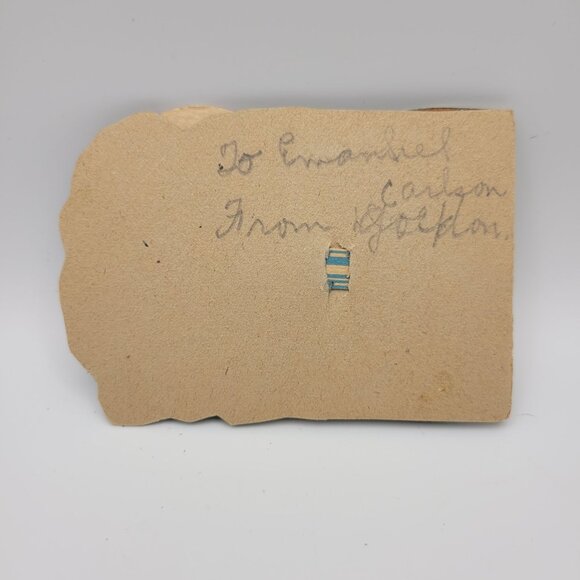 Vintage Handmade Heart Shaped Pop Up Card Valentines Day Pink Unique Crafting - Picture 4 of 5